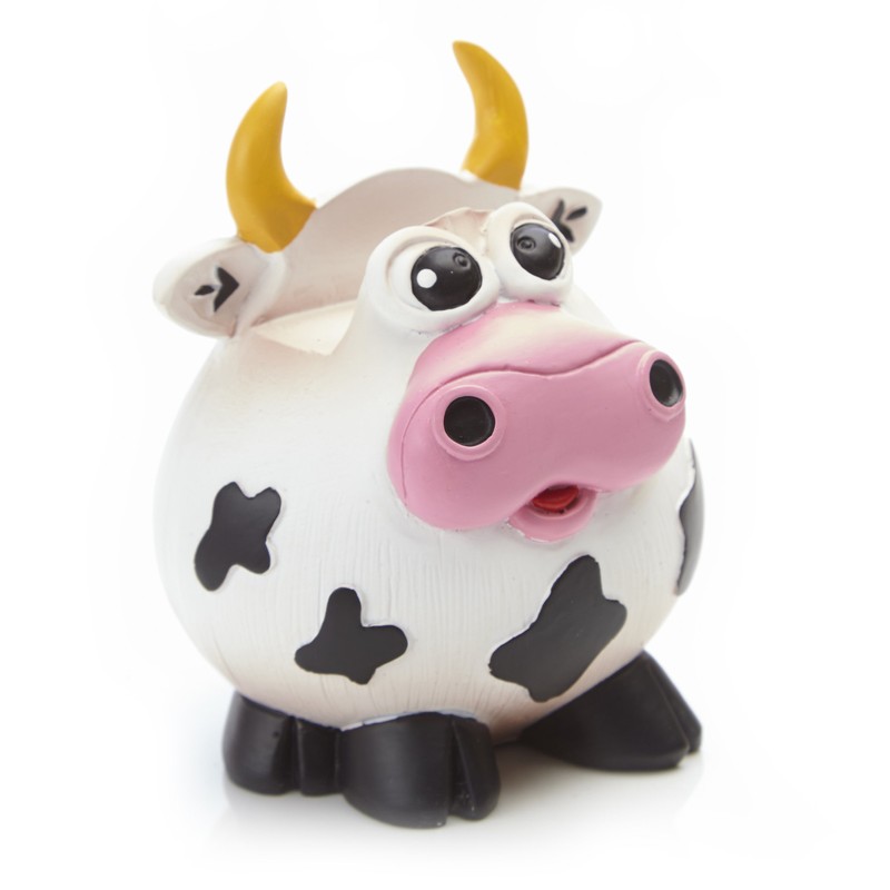 By Bers Glasses Holder Design Bull Cow Buffalo Beef Hand-Painted