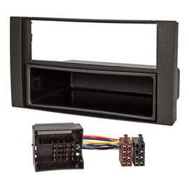Baseline Connect Radio Faceplate Set Black for Ford Focus II, C-Max, Transit, Fiesta, Fusion, S Max