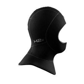 Waterproof H2 5/7mm Vented Diving Hood with Bib, X-Large