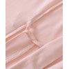 Latuza Women's Viscose Nursing Nightgown and Robe Set XL Pink