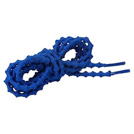 CORD ON - Elastic Round Shoelaces for Athletic Shoes, No Tie Required, Adjustable, 3.1mm x 7mm, 1 Pair, Royal Blue (Azul Eléctrico), 90