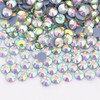 YouLuo 1440pcs Flat Back Crystal Rhinestones Round Gems, SS20, 4.6-4.8mm