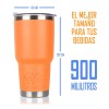Meru Termo Vaso De Acero Inoxidable Frío Caliente 30 Oz