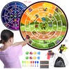 Lula Brands Dart Board for Kids w/Backpack, Shoot Sticky Darts,