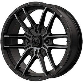 MSA Offroad Wheels MA43 14X7 4X110 S-BLK TTCC 10MM - M43-04710