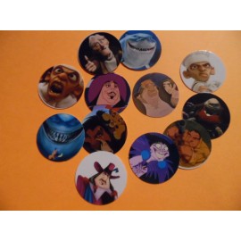 Unbranded Pre Cut One Inch Bottle Cap Images CARTOON VILLAINS Free Shipping - photo, 25 images