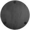 K-World 20cm Round Plate Round Plate Natural Stone Slate Board