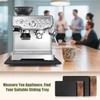 Sliding Tray for Coffee Maker, 360° Rolling Tray Appliance Slider