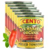 Cento Organic Certified San Marzano Whole Peeled Tomatoes 28 Oz