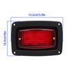 WFLNHB 2 x Tail Light 3 Wire Rear Taillights Pair
