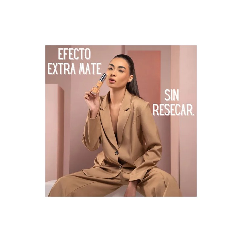 Goc Maquillaje Líquido Infinity Liquid Foundation Super Mate Tono Tono