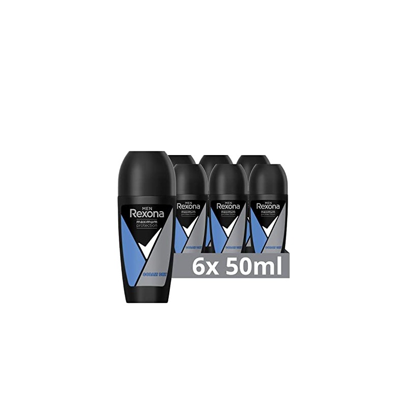 Rexona Men Maximum Protection Deo Roll-On Cobalt Dry Anti-Transpirant mit