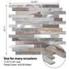 Yipscazo 2026 New Upgrade Peel and Stick Wood Metal Tile