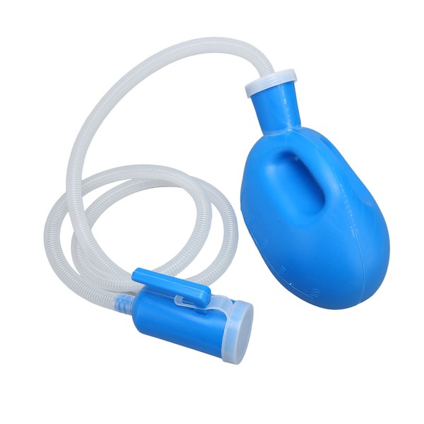 Male Urine Bottle Spill Proof Reusable 2000ML Thicken Long Tube