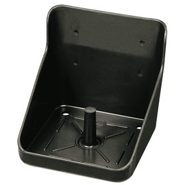 Salzlecksteinhalter. Kunststoff. schwarz