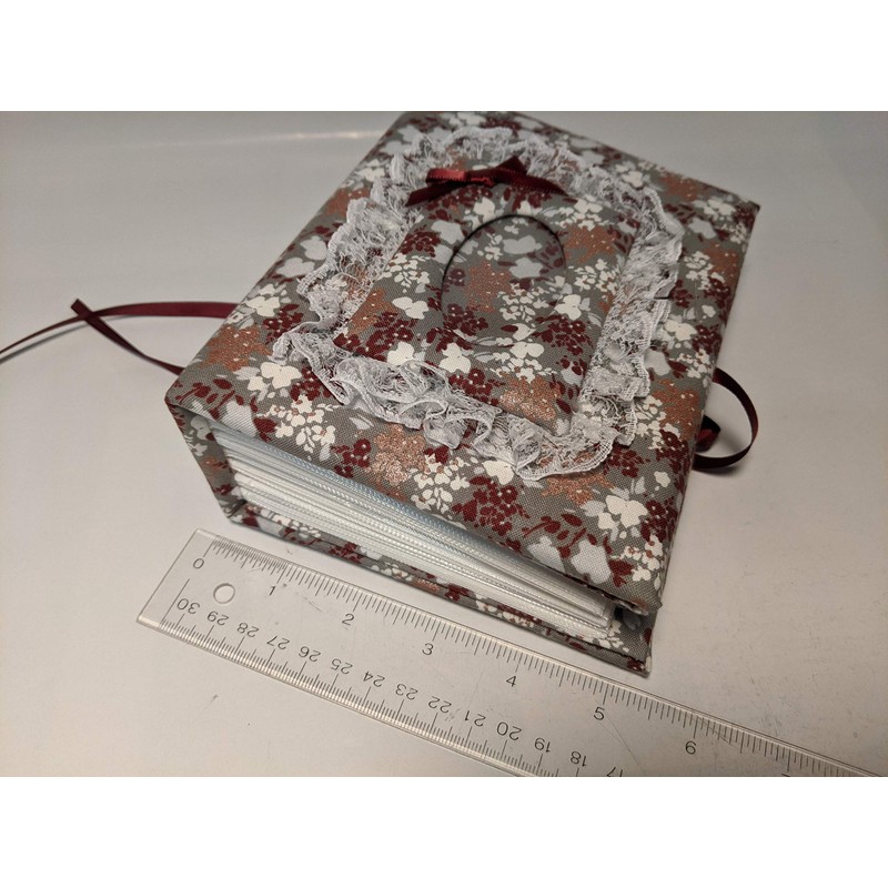 Flower Photo Album - Holds 100 4x6 Photos -Handmade