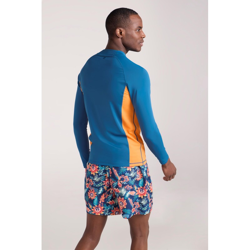 Mountain Warehouse Mens Long Sleeves Rash Vest - Quick Drying