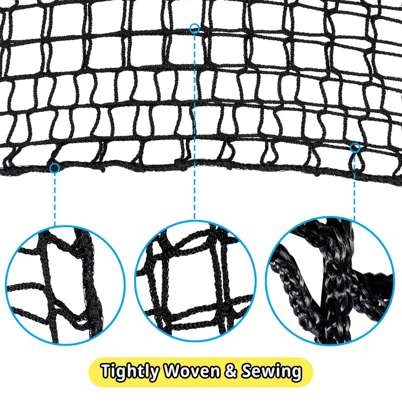 Toriexon Climbing Cargo Net - 6.5' x 9.8', Double Layer