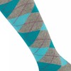 Mysocks Calcetines largos unisex hasta la rodilla, Turquesa menta sobre