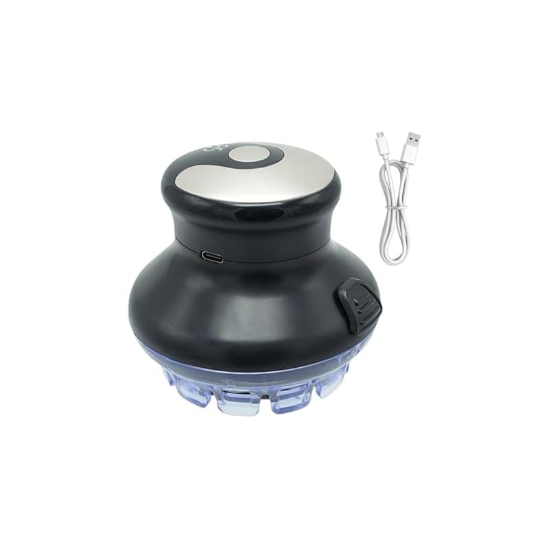 Cortadora de pelo rotativa para hombres, cortadora de pelo inalámbrica