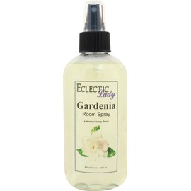 Gardenia Room Spray, 8 Ounces, No Artificial Colors, Parabens, or Preservatives - Fragrant Aromatic Room Mist For Home, Room, Office