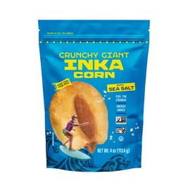Inka Corn Nuts, Gluten Free Roasted Giant Corn, Original Flavor, 4-Ounce (Pack of 12)
