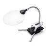 Sanwa Direct 400-LPE014 Stand Magnifying Magnifying Magnifier with LED Light,
