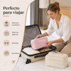 2 Piezas Bolsa de Cosméticos de Viaje, Makeup Bag de