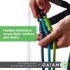 Gaiam 3-in-1 Resistance Band Kit with Comfort-Grip Handles and Interchangeable