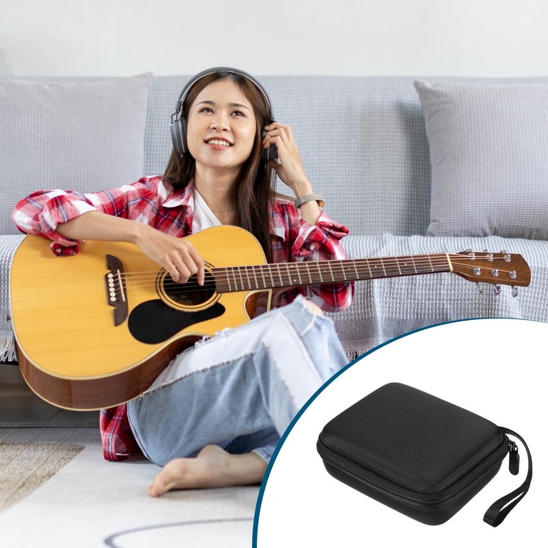 QUARKZMAN Guitar Pick Holder Box Nylon Acoustic Electric Guitar Pick