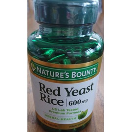 Nature's Bounty Red Yeast Rice Pills and Herbal Health Supplement, Dietary Ad...
