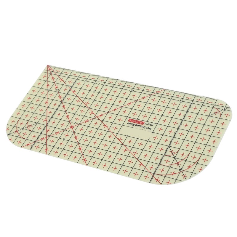 Hot Hem Ruler Professional Heat Resistance Flexible Slip Resistance Sewing