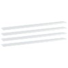 vidaXL Floating Shelves 4 Pcs, Wall Shelving with Invisible Mounting