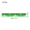 MECCANIXITY Foil Fringe Garland 10Ft Green Metallic Tinsel Streamers for