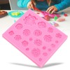 3D Molde De Caramelo De Fondant De Flor De Rosas