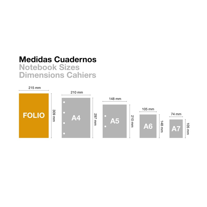 Miquelrius - Exercise book 4 x 4 mm, folio format