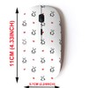 2.4G Wireless Mouse with Cute Pattern Design for All Laptops
