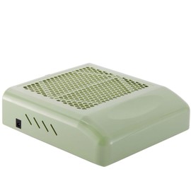 AKAIYUE Dust Collector Nail Tech Collector with Reusable Filter, Electric Nail Vacuum Cleaner Dust Fan Suction Machine for Manicure Acrylic Gel Nails Polishing, Green