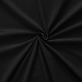 Flannel Sheets Warm and Cozy Deep Pocket Breathable All Season Bedding Set with Fitted, Flat and Pillowcases, Twin, Black