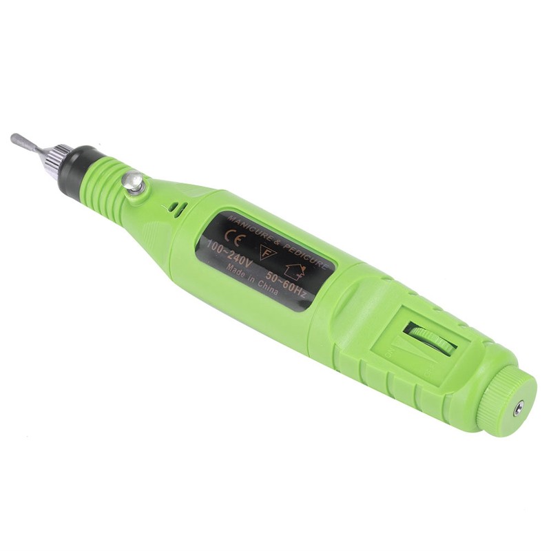 Electric Manicure Nail Toe Drilling Machine with Grinding Head Set