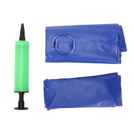 Inflatable Seat Cushion Breathable Prevent Bed Sores Portable Wheelchair Air Cushion for Paralyzed Patients Elderly Blue