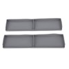 2PCS Stove Top Shelf Silicone Spice Rack Magnetic Back 2