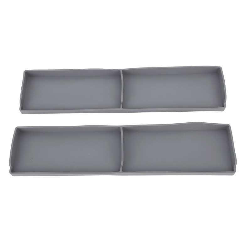 2PCS Stove Top Shelf Silicone Spice Rack Magnetic Back 2