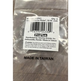 Proplus 6- Pack Proplus 609541 15/16” Cold Index Button for Pfister