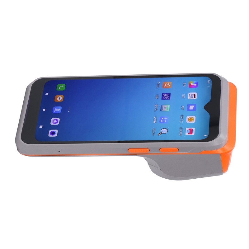 POS Receipt Printer 6.2in Touchscreen BT NFC Handheld Thermal Printer