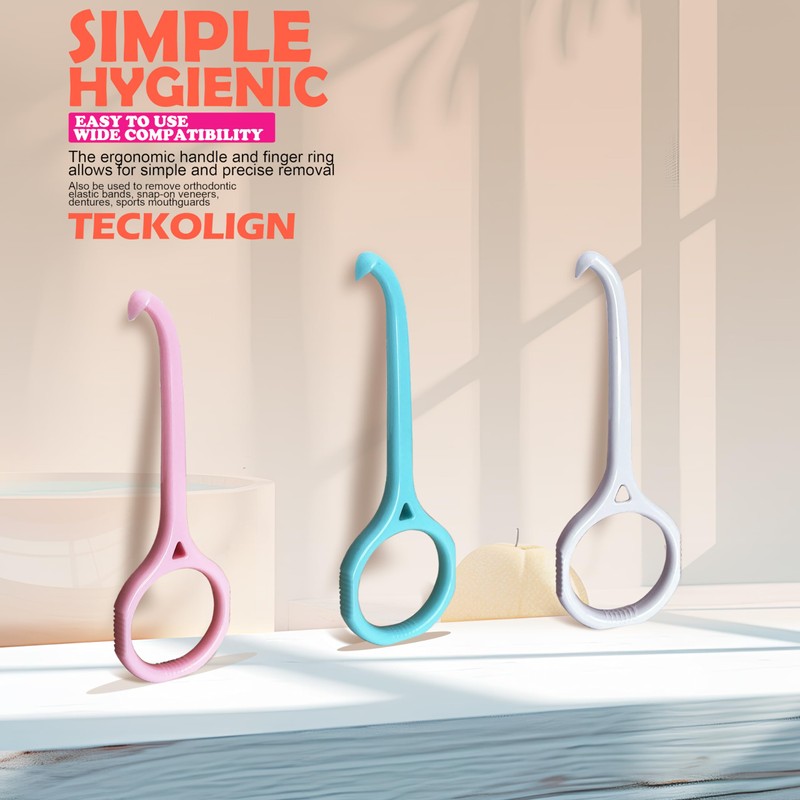 Aligner Removal Tool - Teckolign 15 PCS Dental-Grade Retainer Aligner