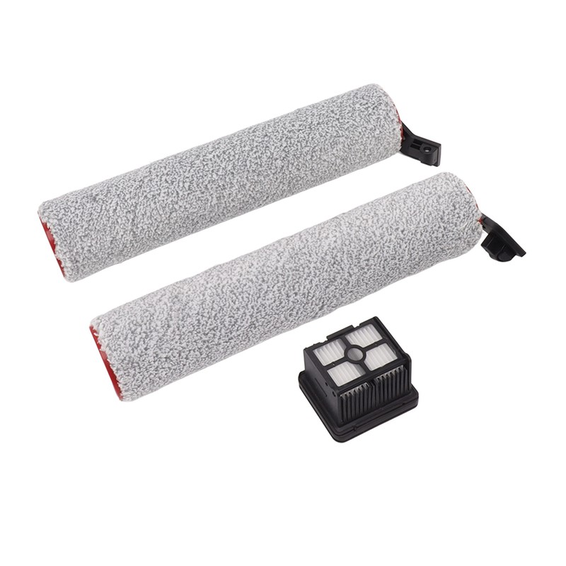 3PCS Roller Brush Filter Set ABS Soft Texture Vacuum Cleaner