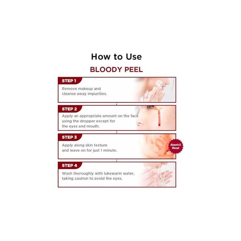 SKIN1004 Zombie Beauty Bloody Peel AHA 17 Peeling Solution 1.01