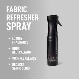 Laundry Sauce Fabric Refresher Spray, Odor-Fighting Fabric Refresher, Fragrance and Laundry Scent, 9.8 fl oz, French Saffron