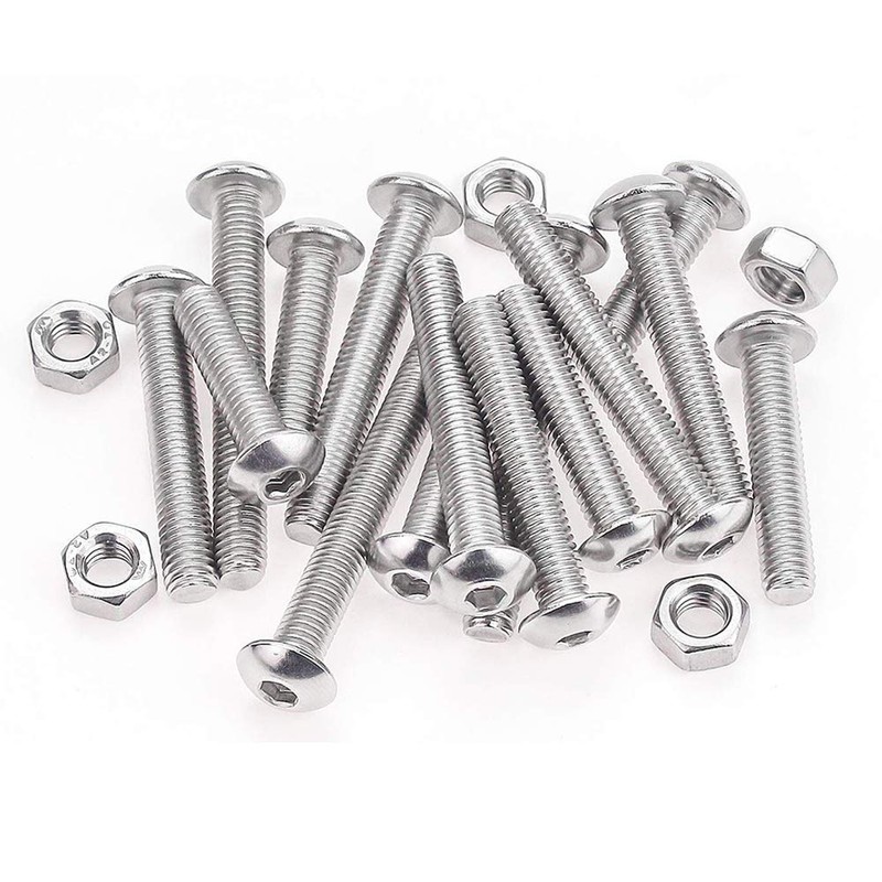 100pcs M5 x 20mm / 25mm / 30mm / 35mm
